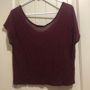 Aerie Comfy Short Sleeve with fun back